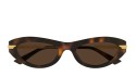 Bottega Veneta BV1368S 002 havana gold brown