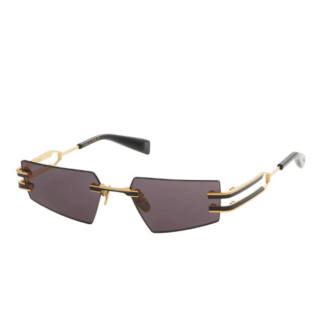 Occhiali sole uomo donna Luxury Balmain BPS-123A GLD BLK nuova collezione 2