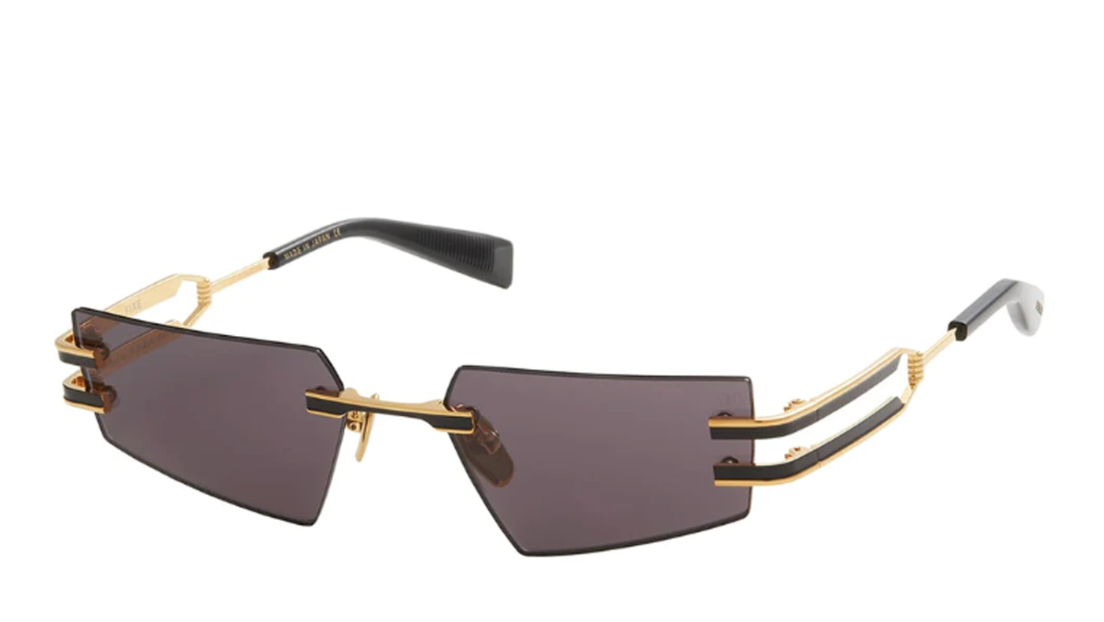 Occhiali da sole uomo donna Luxury Balmain BPS-123A GLD BLK nuova collezione