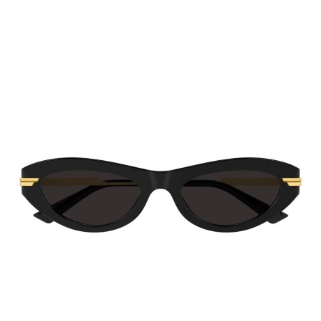 Bottega Veneta BV1368S 001 black gold grey