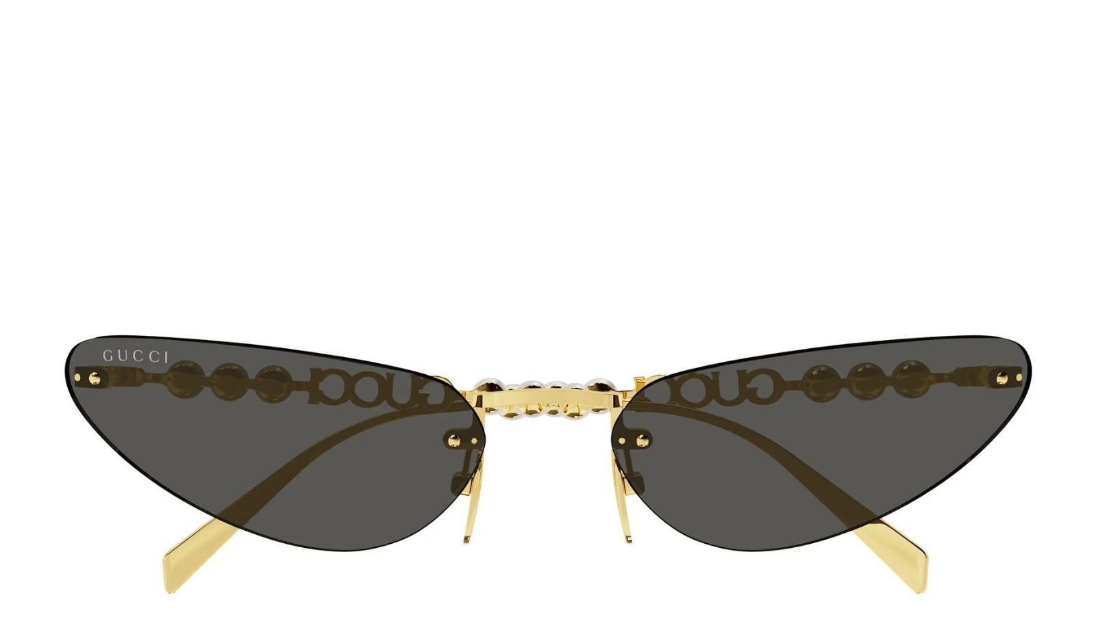 Occhiali da sole donna Luxury Gucci GG1920S 001 gold gold grey nuova collezione