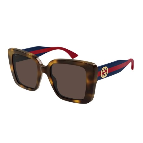 Occhiali da sole donna Luxury Gucci GG1861S 002 havana blue brown nuova collezione 2