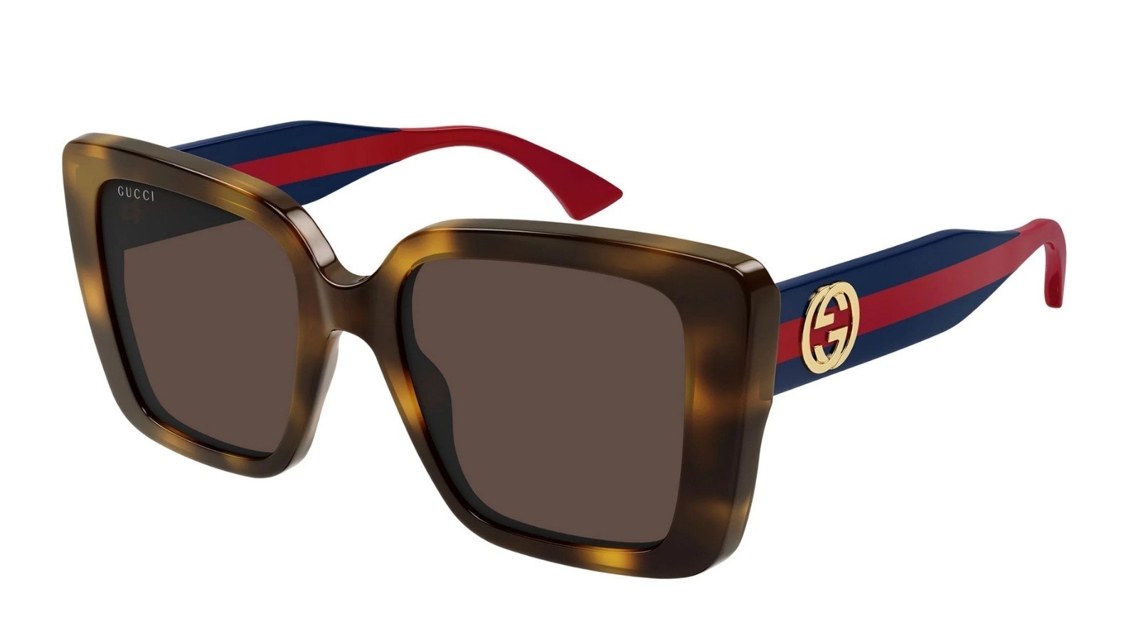 Occhiali da sole donna Luxury Gucci GG1861S 002 havana blue brown nuova collezione
