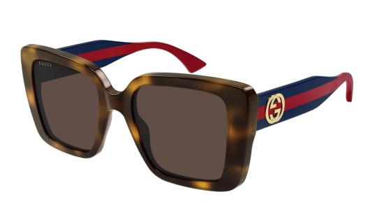 Occhiali da sole donna Luxury Gucci GG1861S 002 havana blue brown nuova collezione
