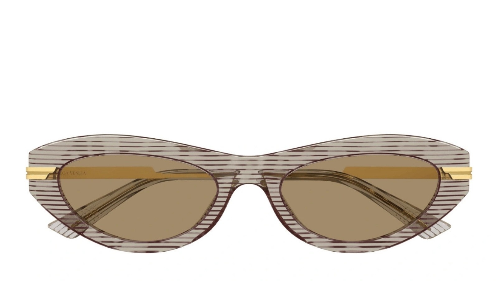 Occhiali da sole donna Luxury Bottega Veneta BV1368S 003 havana gold brown nuova collezione