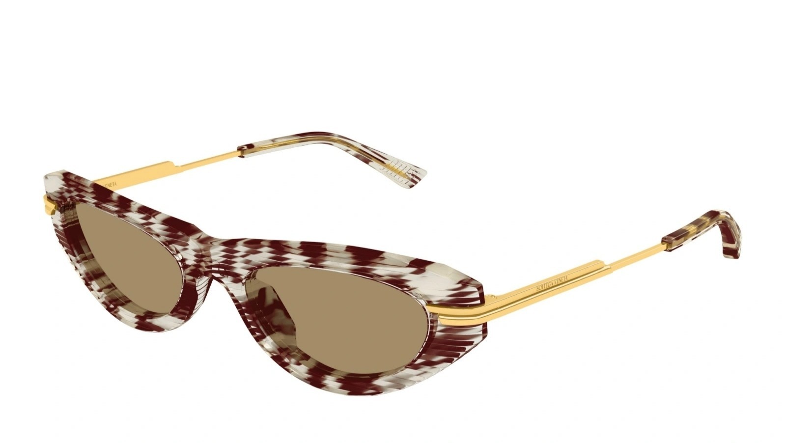 Occhiali da sole donna Luxury Bottega Veneta BV1368S 003 havana gold brown nuova collezione