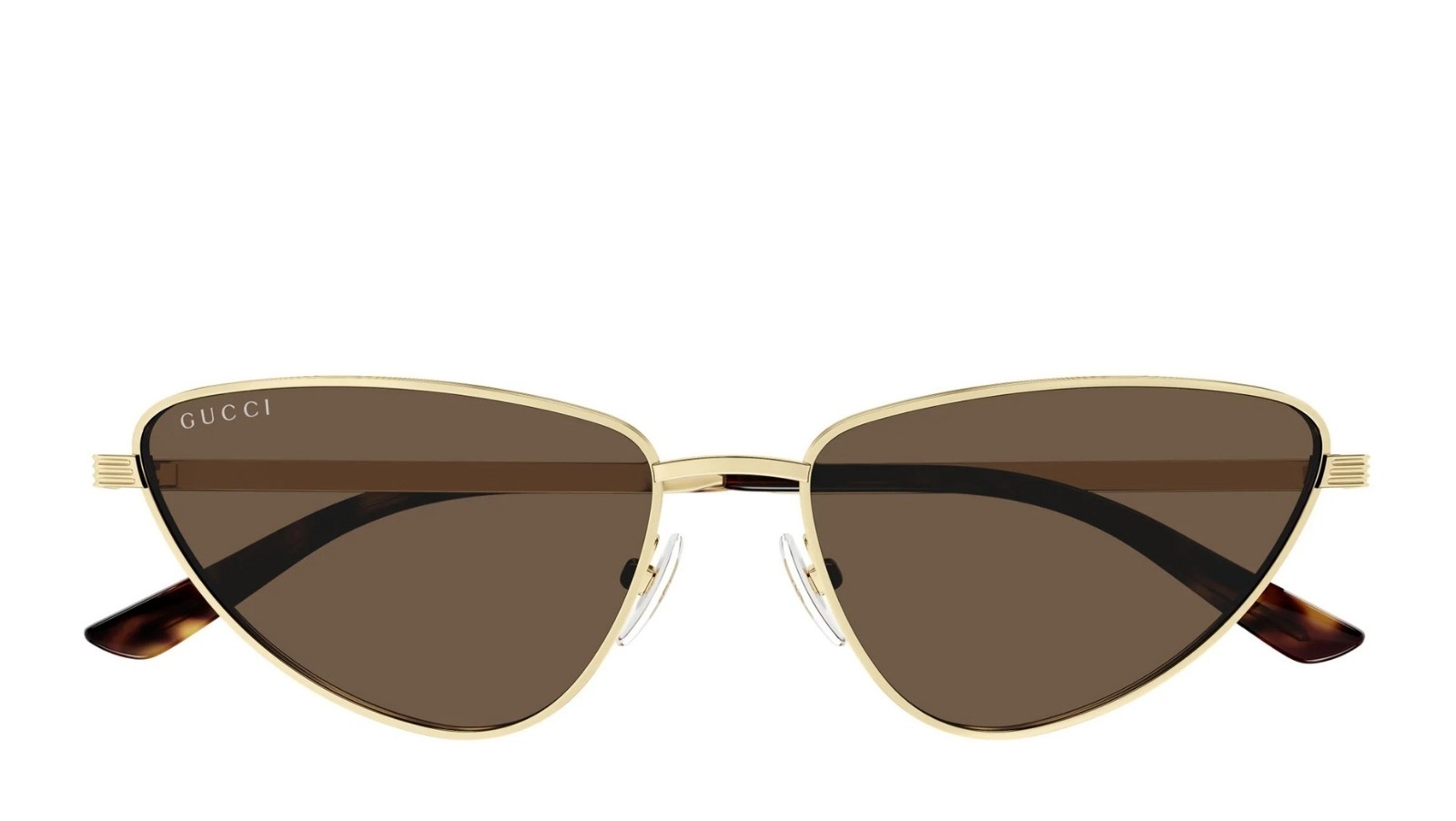 Occhiali da sole donna Luxury Gucci GG1879S 002 gold gold brown nuova collezione