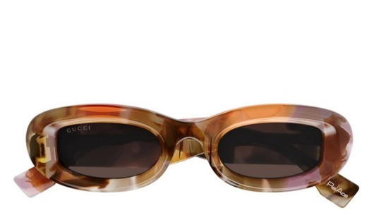 Occhiali da sole donna Luxury Gucci GG1907S 002 havana havana brown nuova collezione