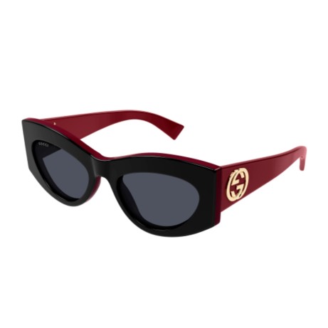 Occhiali da sole donna Luxury Gucci GG1843S 006 black red grey nuova collezione 2
