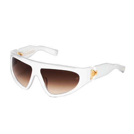 Occhiali da sole uomo donna Luxury Balmain BPS-143E WHT GLD nuova collezione 2