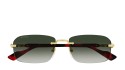 Gucci GG1221S 006 gold havana grey
