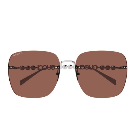 Gucci GG1923SA 002 silver silver brown