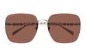 Gucci GG1923SA 002 silver silver brown