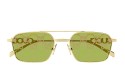 Gucci GG1804S 002 gold gold green