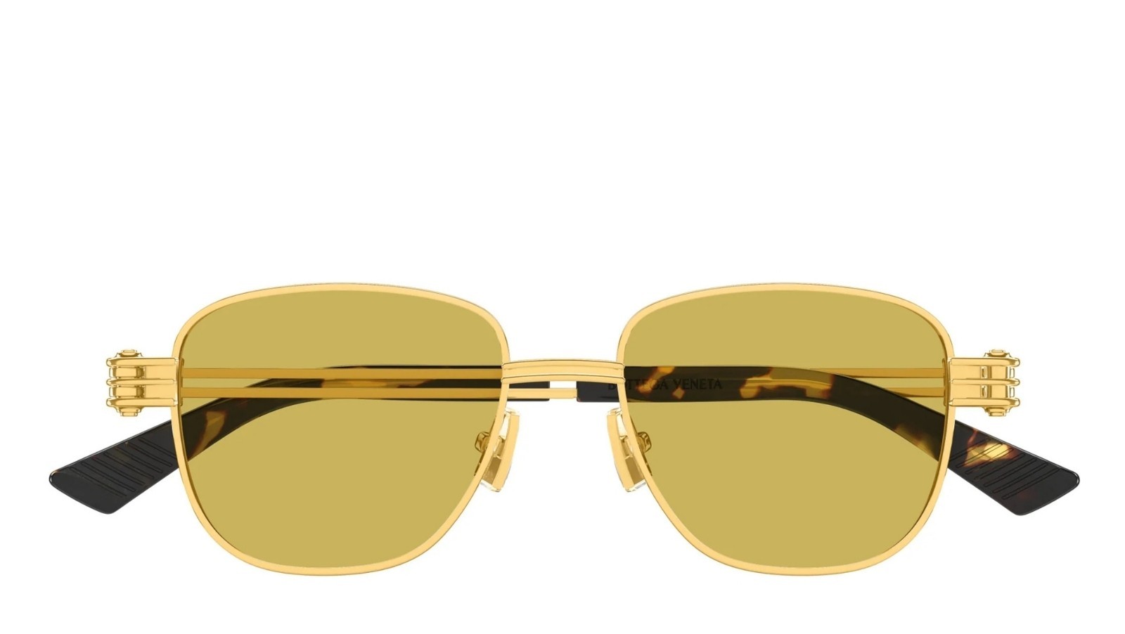 Bottega Veneta BV1380S 002 gold gold yellow