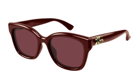 Occhiali da sole donna Luxury Gucci GG1830SK 003 burgundy burgundy red nuova collezione