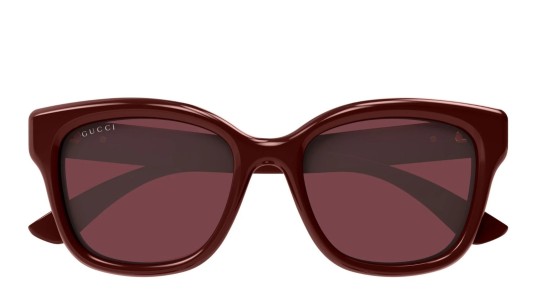 Occhiali da sole donna Luxury Gucci GG1830SK 003 burgundy burgundy red nuova collezione Occhiali da sole donna Luxury Gucci GG1830SK 003 burgundy burgundy red nuova collezione