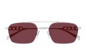 Gucci GG1804S 004 silver silver red