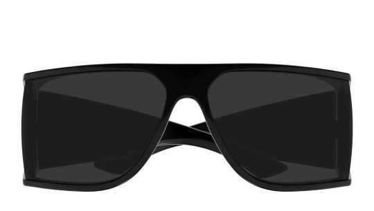 Occhiali da sole unisex Luxury Saint Laurent SL 806 001 black black black nuova collezione