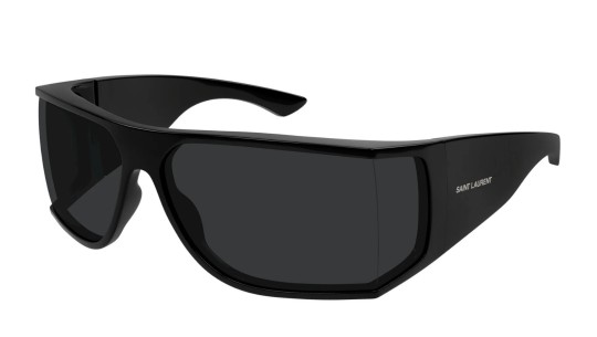 Occhiali da sole unisex Luxury Saint Laurent SL 806 001 black black black nuova collezione