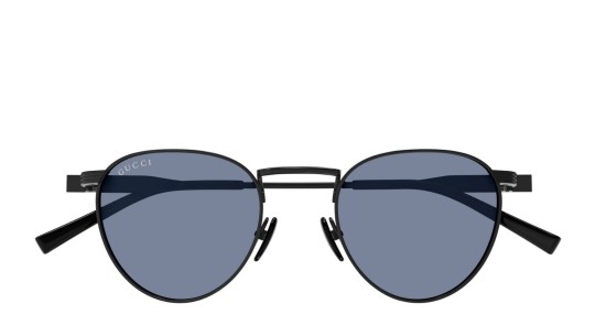 Occhiali da sole uomo Luxury Gucci GG1875S 004 black black blue nuova collezione Occhiali da sole uomo Luxury Gucci GG1875S 004 black black blue nuova collezione