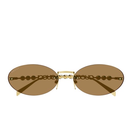 Gucci GG1922S 003 gold gold brown