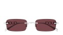Gucci GG1808S 004 silver silver red