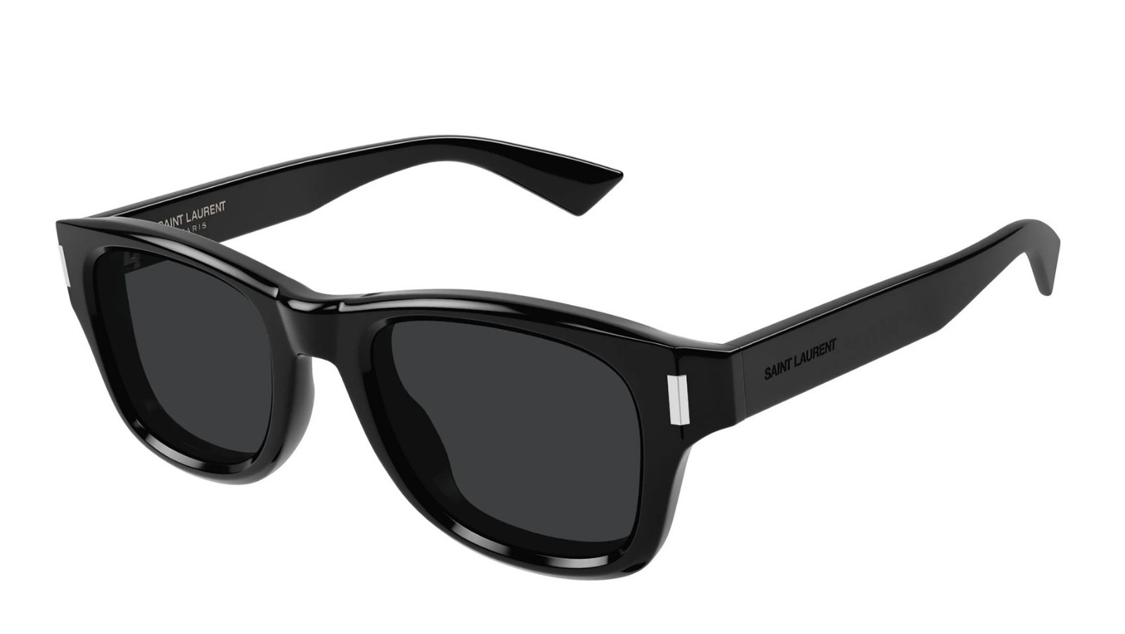 Occhiali da sole uomo Luxury Saint Laurent SL 801 001 black black black nuova collezione