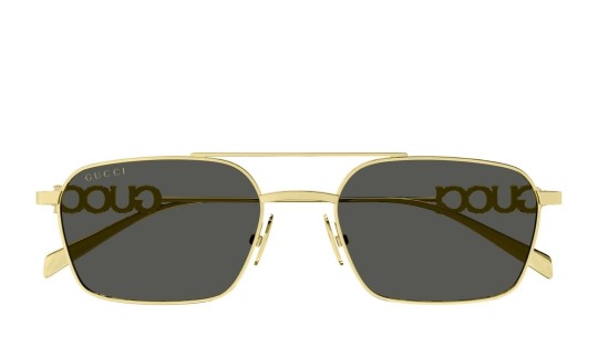 Occhiali da sole donna Luxury Gucci GG1804S 001 gold gold grey nuova collezione Occhiali da sole donna Luxury Gucci GG1804S 001 gold gold grey nuova collezione