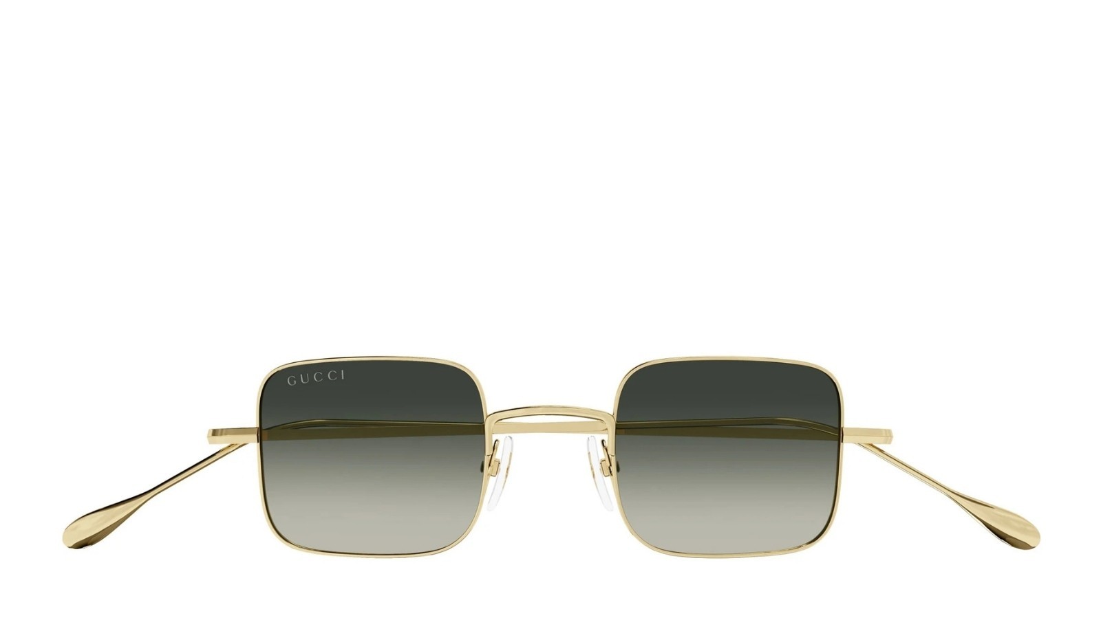 Occhiali da sole unisex Luxury Gucci GG1813S 001 gold gold grey nuova collezione