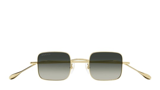Occhiali da sole unisex Luxury Gucci GG1813S 001 gold gold grey nuova collezione