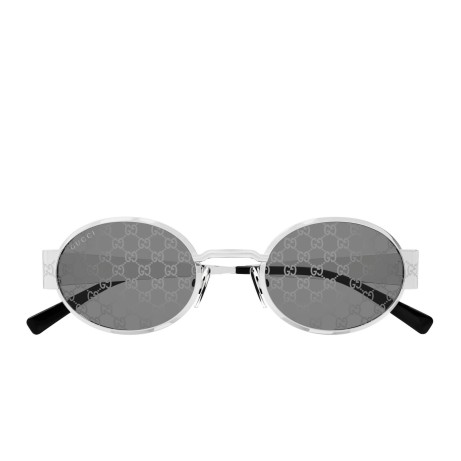 Gucci GG1854S 002 silver silver smoke