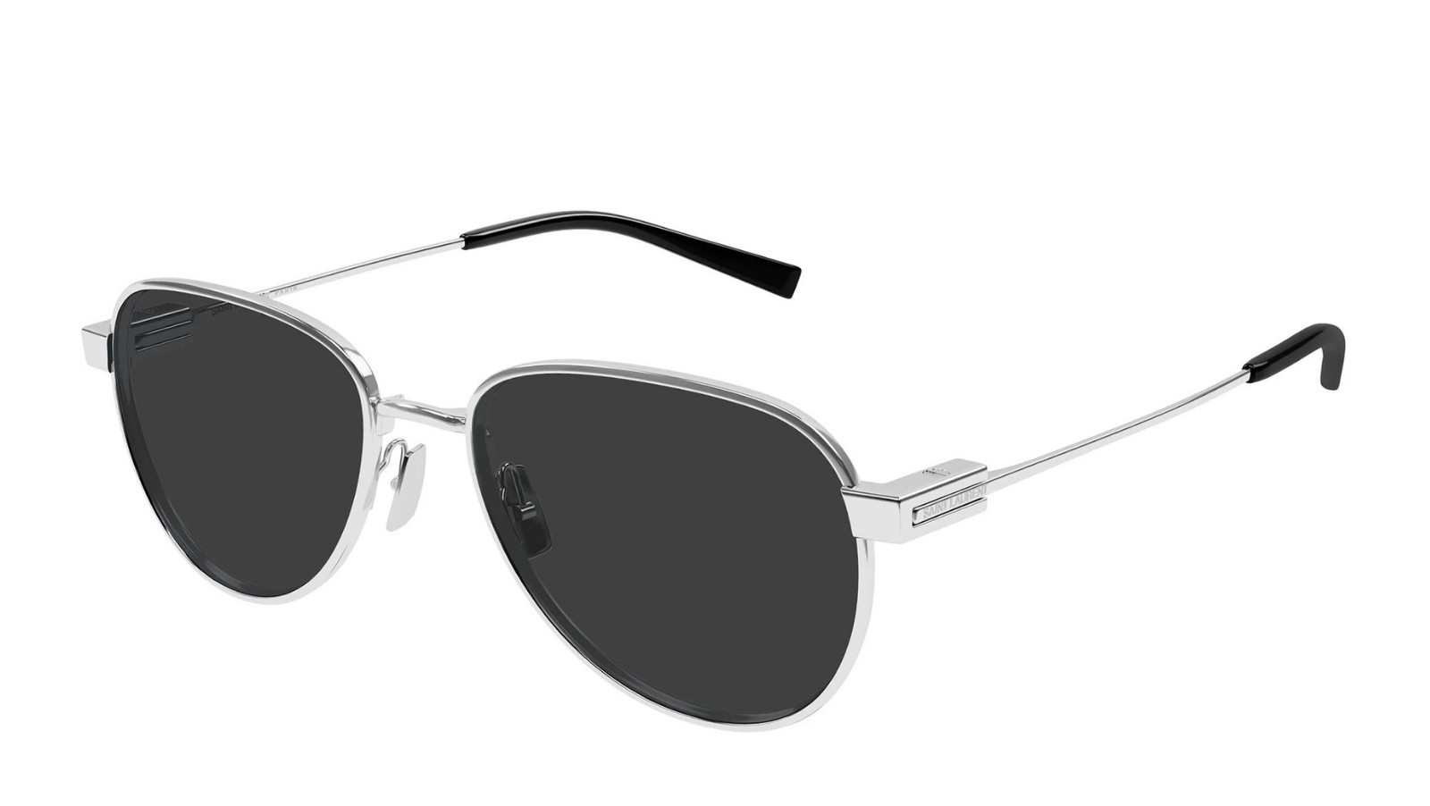Occhiali da sole uomo Luxury Saint Laurent SL 772 002 silver silver grey nuova collezione