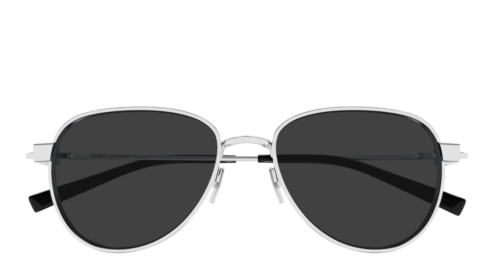 Occhiali da sole uomo Luxury Saint Laurent SL 772 002 silver silver grey nuova collezione