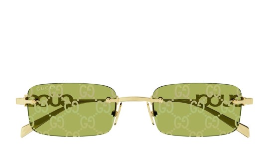 Gucci GG1808S 002 gold gold green