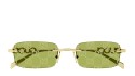 Gucci GG1808S 002 gold gold green