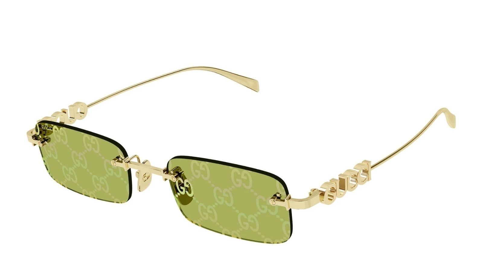 Gucci GG1808S 002 gold gold green
