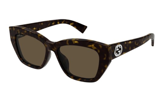 Occhiali da sole donna Luxury Gucci GG1844SA 002 havana havana brown nuova collezione
