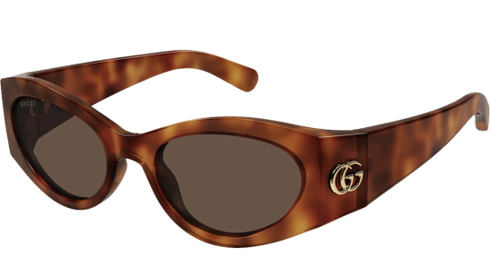Luxury women s sunglasses Gucci GG1401S Havana Brown (002) new collection
