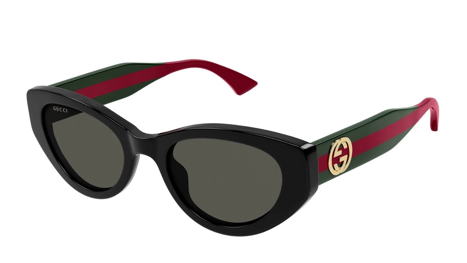 Occhiali da sole donna Luxury Gucci GG1862S 001 black green grey nuova collezione