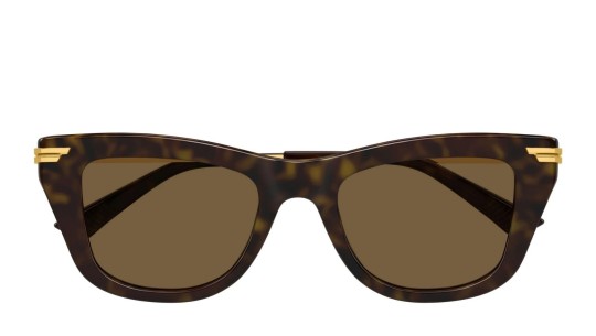Occhiali da sole donna Luxury Bottega Veneta BV1369S 002 havana gold brown nuova collezione Occhiali da sole donna Luxury Bottega Veneta BV1369S 002 havana gold brown nuova collezione