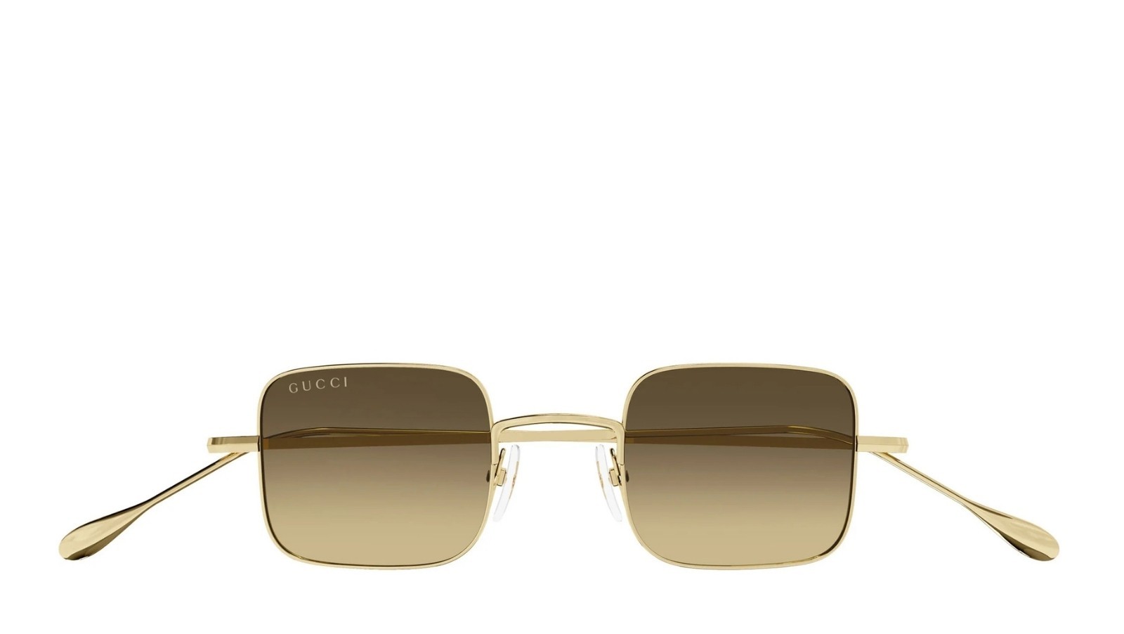 Occhiali da sole unisex Luxury Gucci GG1813S 002 gold gold brown nuova collezione