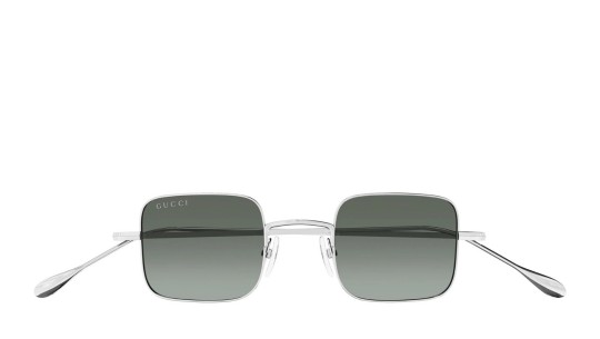 Occhiali da sole unisex Luxury Gucci GG1813S 003 silver silver brown nuova collezione