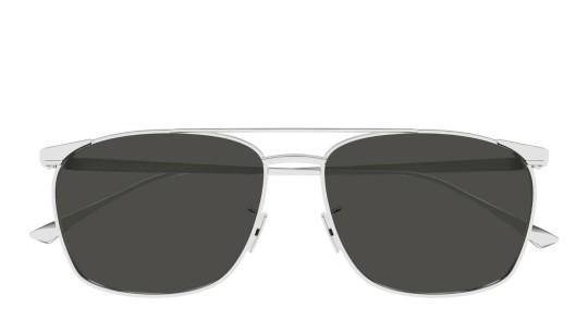 Occhiali da sole uomo Luxury Saint Laurent SL 796 VINCENT 002 silver silver grey nuova collezione Occhiali da sole uomo Luxury Saint Laurent SL 796 VINCENT 002 silver silver grey nuova collezione