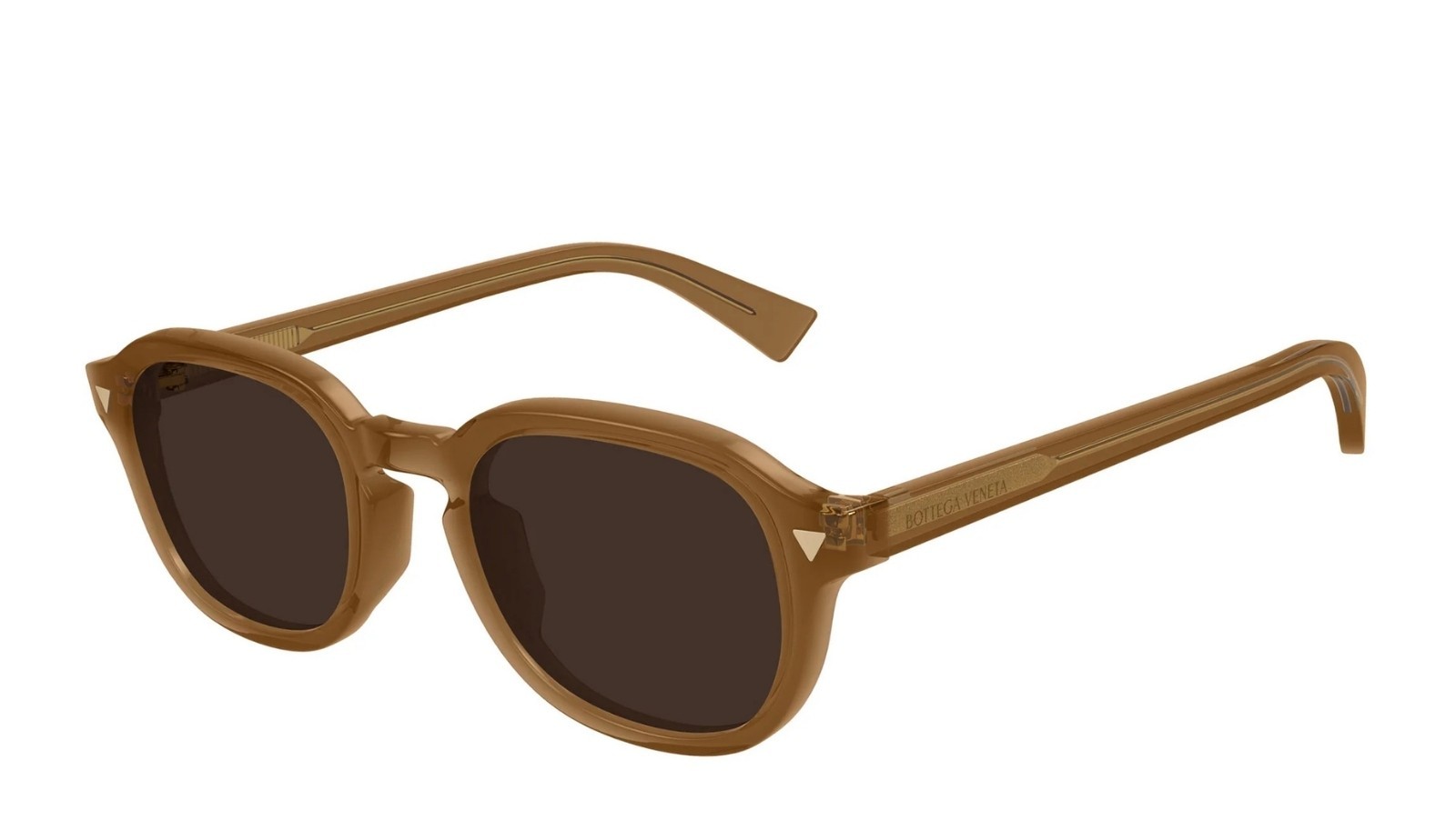 Occhiali da sole uomo Luxury Bottega Veneta BV1364S 004 brown brown brown nuova collezione