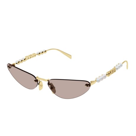 Occhiali da sole donna Luxury Gucci GG1920S 004 gold gold pink nuova collezione 2