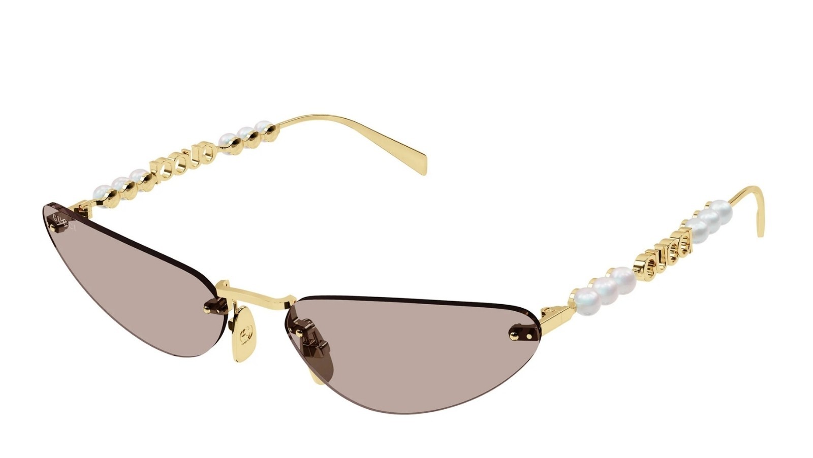 Occhiali da sole donna Luxury Gucci GG1920S 004 gold gold pink nuova collezione