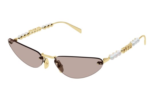 Occhiali da sole donna Luxury Gucci GG1920S 004 gold gold pink nuova collezione