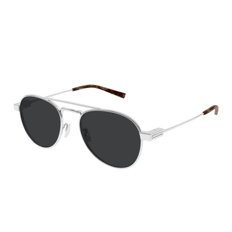 Occhiali da sole uomo Luxury Saint Laurent SL 708 002 silver silver black nuova collezione 2