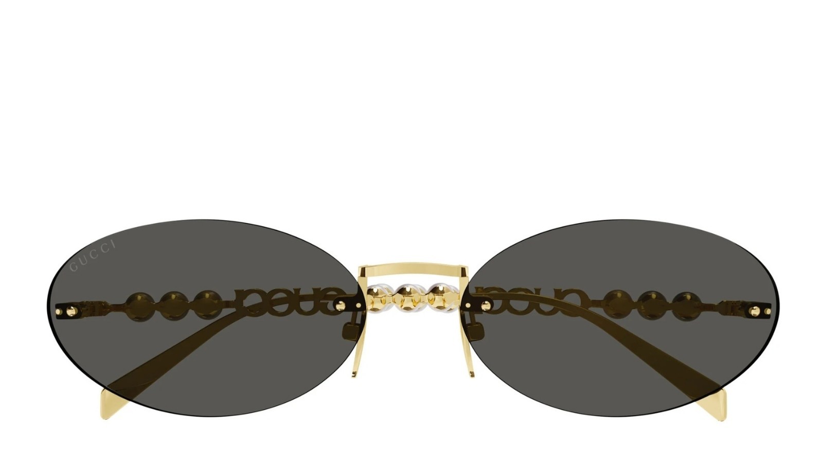 Occhiali da sole donna Luxury Gucci GG1922S 001 gold gold grey nuova collezione